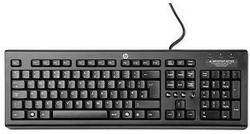  HP WZ972AA Classic Wired Keyboard Black USB