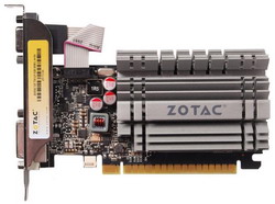 Видеокарта Zotac GeForce GT 730 902Mhz PCI-E 2.0 1024Mb 1800Mhz 64 bit DVI HDMI HDCP