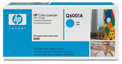 Лазерный картридж HP Q6001A голубой