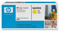 Лазерный картридж HP Q6002A желтый