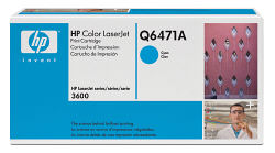 Лазерный картридж HP Q6471A голубой