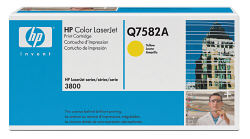 Лазерный картридж HP Q7582A желтый