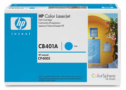 Лазерный картридж HP CB401A голубой