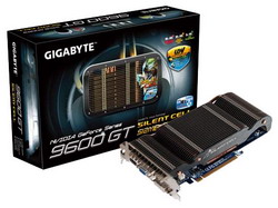 Видеокарта Gigabyte GeForce 9600 GT 650 Mhz PCI-E 2.0 512 Mb 1800 Mhz 256 bit DVI HDMI HDCP