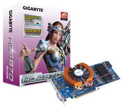  Gigabyte Radeon HD 4870 / PCI-E 2.0 x16