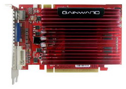  Gainward GeForce 9500 GT 550 Mhz PCI-E 2.0 512 Mb 800 Mhz 128 bit DVI TV HDCP YPrPb