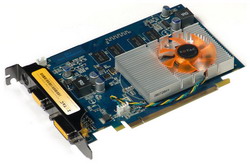  Zotac GeForce 9400 GT 550 Mhz PCI-E 2.0 1024 Mb 800 Mhz 128 bit DVI HDCP YPrPb