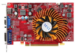  MSI Radeon HD 4650 600 Mhz PCI-E 2.0 1024 Mb 1000 Mhz 128 bit DVI HDMI HDCP