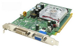  PNY Quadro FX 350 550 Mhz PCI-E 128 Mb 810 Mhz 64 bit DVI