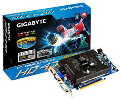  Gigabyte Radeon HD 4770 750 Mhz PCI-E 2.0 1024 Mb 3200 Mhz 128 bit DVI HDMI HDCP