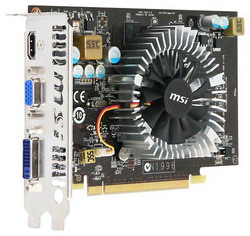  MSI GeForce GT 240 550 Mhz PCI-E 2.0 512 Mb 3600 Mhz 128 bit DVI HDMI HDCP