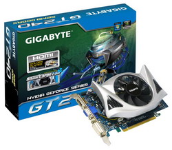  Gigabyte GeForce GT 240 / PCI-E 2.0 x16