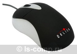  Oklick 503 S Optical Mouse Black USB+PS/2 503S black  #1