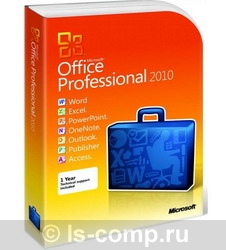 Microsoft Office Pro 2010 32/64 bit Russian DVD 269-15654  #1