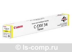 Тонер-картридж Canon C-EXV3Y желтый 3785B002 фото #1