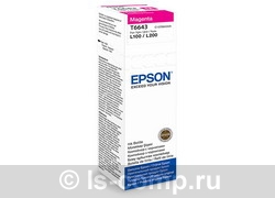 Струйный картридж Epson C13T66434A пурпурный фото #1