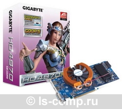  Gigabyte Radeon HD 4870 / PCI-E 2.0 x16 GV-R487D5-1GD  #1