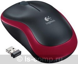 Мышь Logitech Wireless Mouse M185 Red USB 910-002240 фото #1