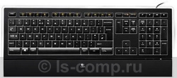  Logitech Illuminated Keyboard K740 Black USB 920-005695  #1