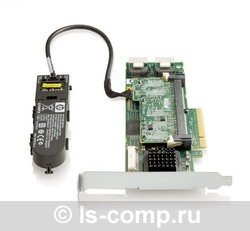 HP Smart Array P410/1GB with Flash BWC Controller RAID 0,1,1+0,5,5+0 (8 link: 2 int (SFF8087) ports SAS) PCI-E x8, incl. h/h & f/h. brckts 572532-B21  #1