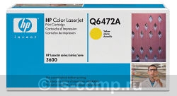 Лазерный картридж HP Q6472A желтый фото #1