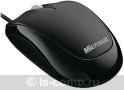  Microsoft Compact Optical Mouse 500 Black USB U81-00083  #1