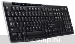 Клавиатура Logitech Wireless Keyboard K270 Black USB 920-003757 фото #1
