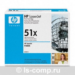 Лазерный картридж HP Q7551X черный расширенной емкости фото #1
