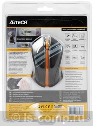  A4 Tech G7-310D-3 Nano Black+Orange USB  #1