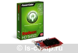  PowerColor Radeon HD 5450 650Mhz PCI-E 2.1 2048Mb 800Mhz 64 bit DVI HDMI HDCP AX5450 2GBK3-SHV2  #1