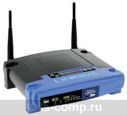  Linksys Wireless Access Point w/ 4-Port Switch 802.11g and Linux (WRT54GL-EU)  #1