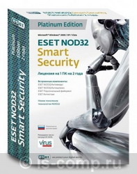 Eset NOD32 Smart Security Platinum Edition Russian NOD32-ESS-NS-BOX-2-1  #1