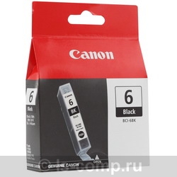 Струйный картридж Canon BCI-6BK черный 4705A002 фото #1