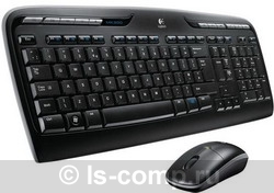 Комплект клавиатура + мышь Logitech Wireless Combo MK330 Black USB 920-003995 фото #1