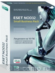 Eset Антивирус NOD32 SMALL Business Pack Russian NOD32SBP-NS-BOX-1-10 фото #1