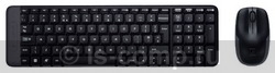 Комплект клавиатура + мышь Logitech Wireless Combo MK220 Black USB 920-003169 фото #1