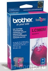 Картридж для струйных принтеров Brother LC-980M пурпурный LC980M фото #1