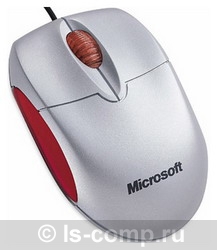  Microsoft Notebook Optical Mouse Silver-Red USB M20-00015  #1