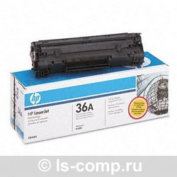 Лазерный картридж HP CB436A черный фото #1