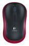 Мышь Logitech Wireless Mouse M185 Red USB 
