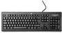  HP WZ972AA Classic Wired Keyboard Black USB 