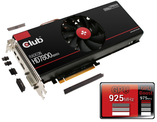 Club 3D ��������� ������������ ����� ����������� Radeon HD 7870