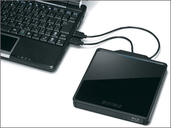 Buffalo BRXL-PC6U2B: компактный внешний привод для мобильных устройств Buffalo BRXL-PC6U2B: компактный внешний привод для мобильных устройств