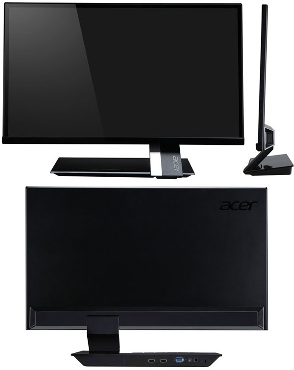 Acer S275HLbmii: full HD-монитор с асимметричным дизайном Acer S275HLbmii: full HD-монитор с асимметричным дизайном