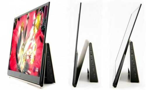 Новые телевизоры LG будут не только большими, но и тонкими Новые телевизоры LG будут не только большими, но и тонкими