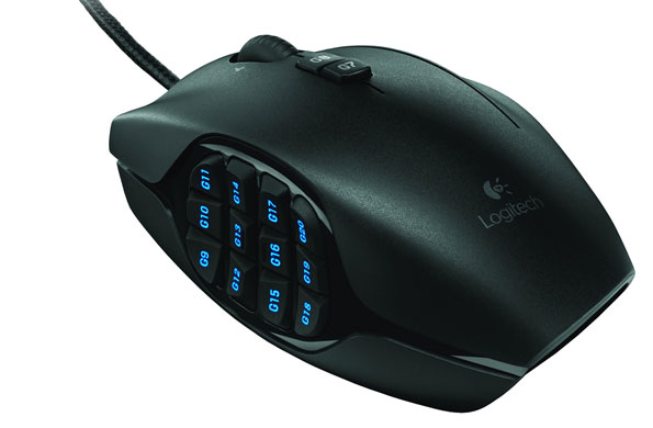 ����� ���������� ���� Logitech G600 MMO Gaming Mouse � 20 ��������