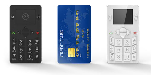 Micro-Phone: телефон размером с кредитку Micro-Phone: телефон размером с кредитку