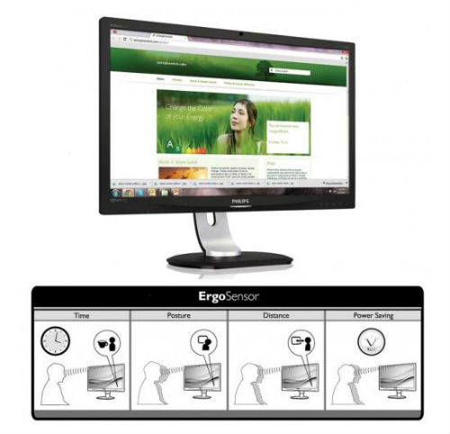 Монитор Philips скажет: «Не сутультесь!» Монитор Philips скажет: «Не сутультесь!»