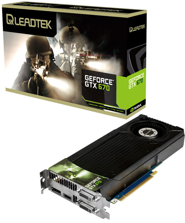 �������� ������������ ���������� WinFast GTX 670 �� Leadtek