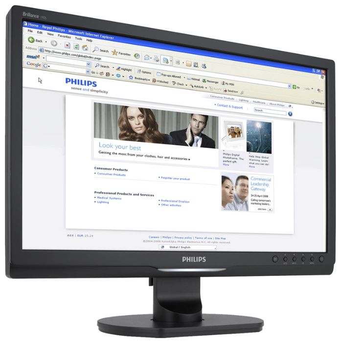 ������ ������� Philips 190S1SB/00 (190S1SB/00) ���� 2